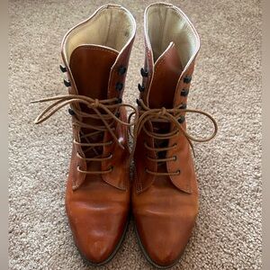 Boots made in Italy, No brand, well loved as shown in picture.